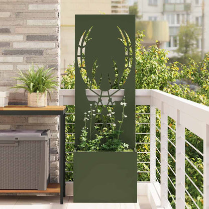 Schermo per privacy in giardino Oliver verde 50 x 150 cm