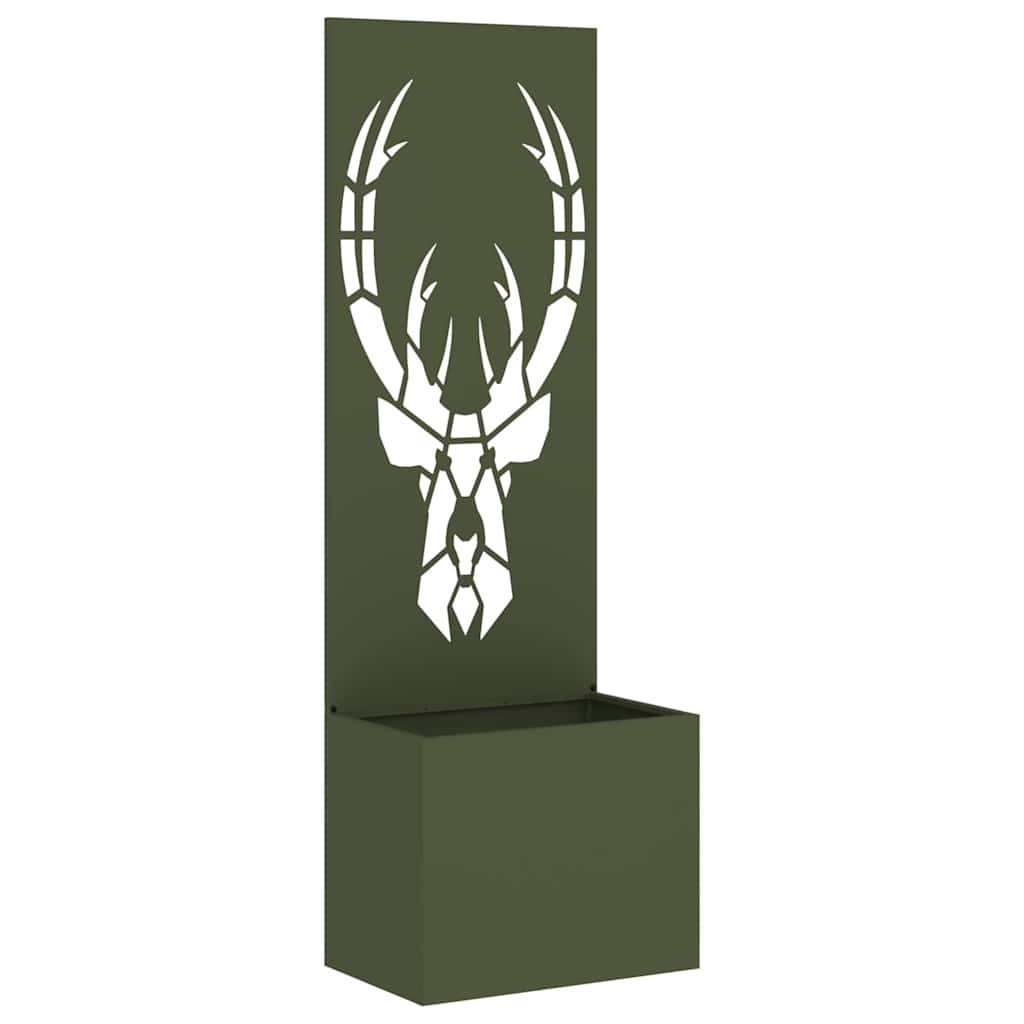 Schermo per privacy in giardino Oliver verde 50 x 140 cm