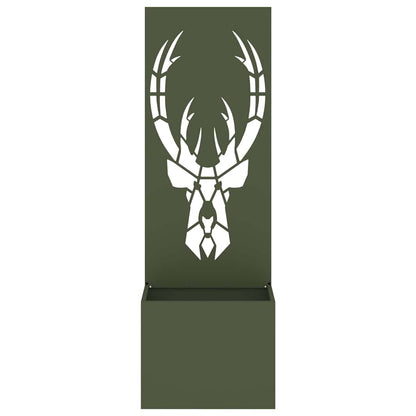 Schermo per privacy in giardino Oliver verde 50 x 140 cm