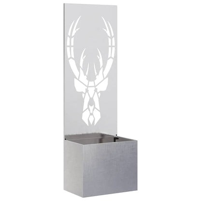 Schermo per privacy in giardino Argento 50 x 140 cm