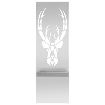 Schermo per privacy in giardino Argento 50 x 140 cm