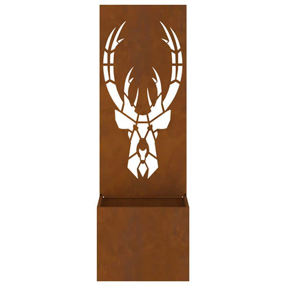 Schermo per privacy in giardino Ruggine 50 x 140 cm