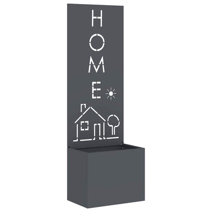 Schermo per privacy in giardino Traforo Antracite 50 x 140 cm