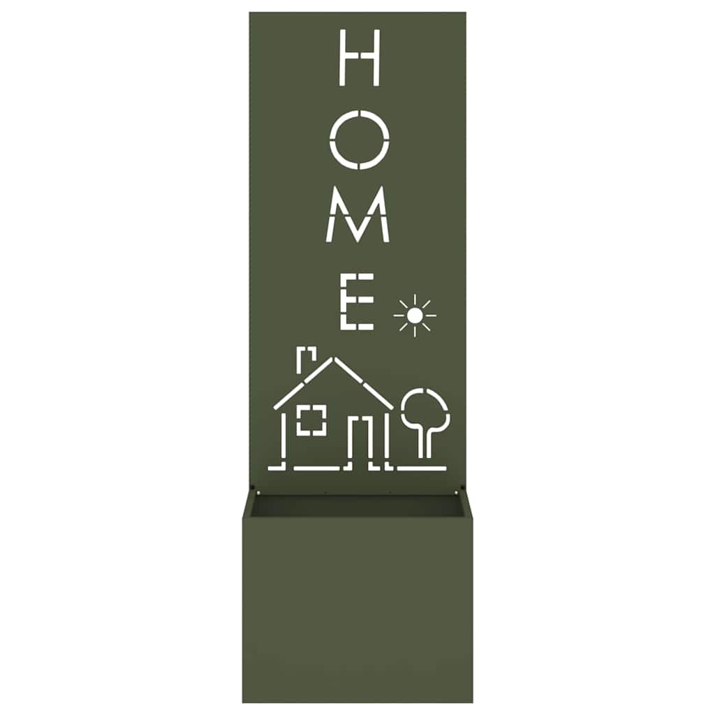 Schermo per privacy in giardino Oliver verde 50 x 140 cm