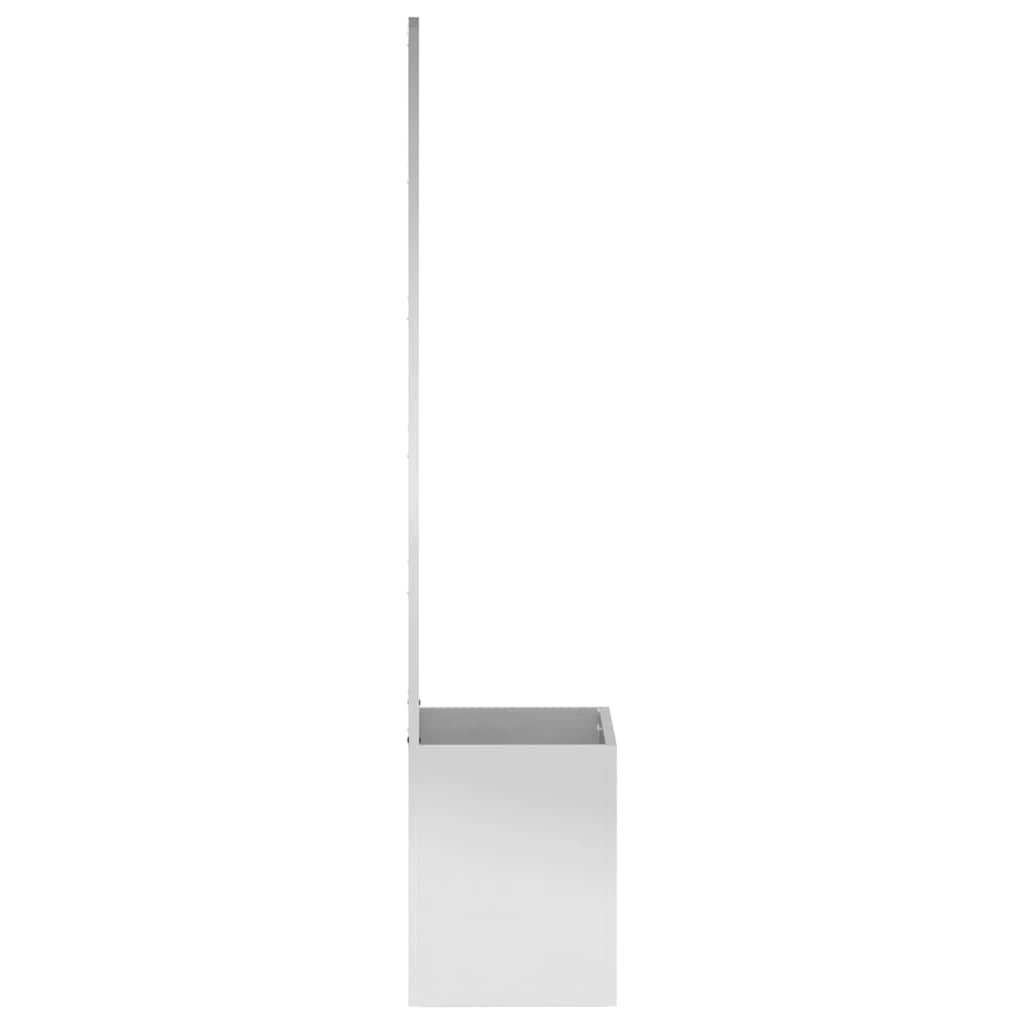 Schermo per privacy in giardino Traforo Argento 50 x 150 cm