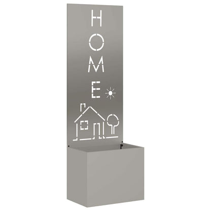 Schermo per privacy in giardino Traforo Ruggine 50 x 140 cm