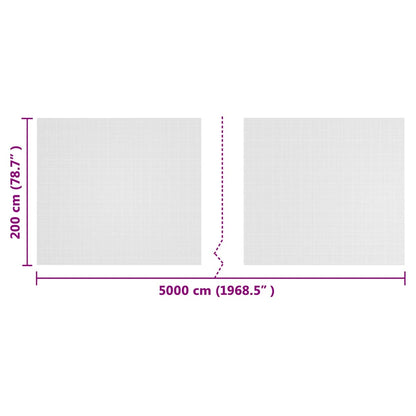 Rete Insetticida Bianco 2 x 50 m Polietilene