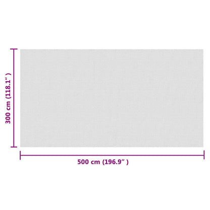 Rete Insetticida Bianco 3 x 5 m Polietilene