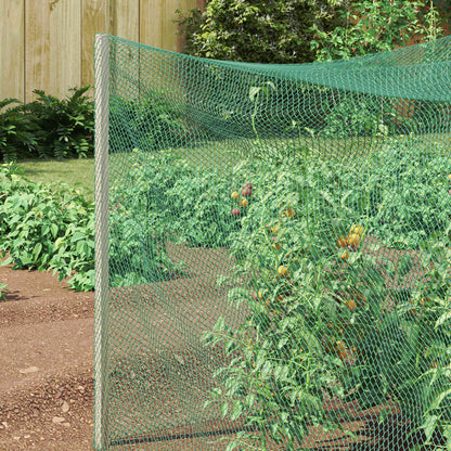 Rete di Protezione per Uccelli Verde 4 x 10 m Polietilene