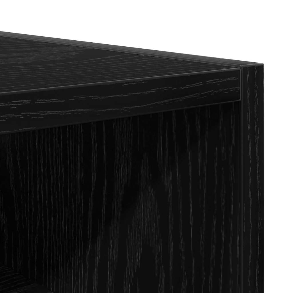 Armadio pensile Rovere nero 20 x 29,5 x 60 cm Legno multistrato | homemem39