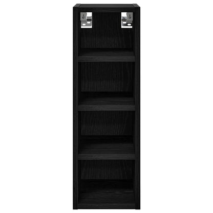 Armadio pensile Rovere nero 20 x 29,5 x 60 cm Legno multistrato | homemem39