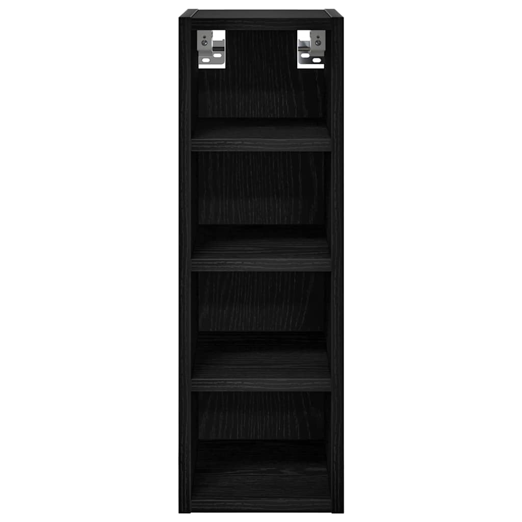 Armadio pensile Rovere nero 20 x 29,5 x 60 cm Legno multistrato