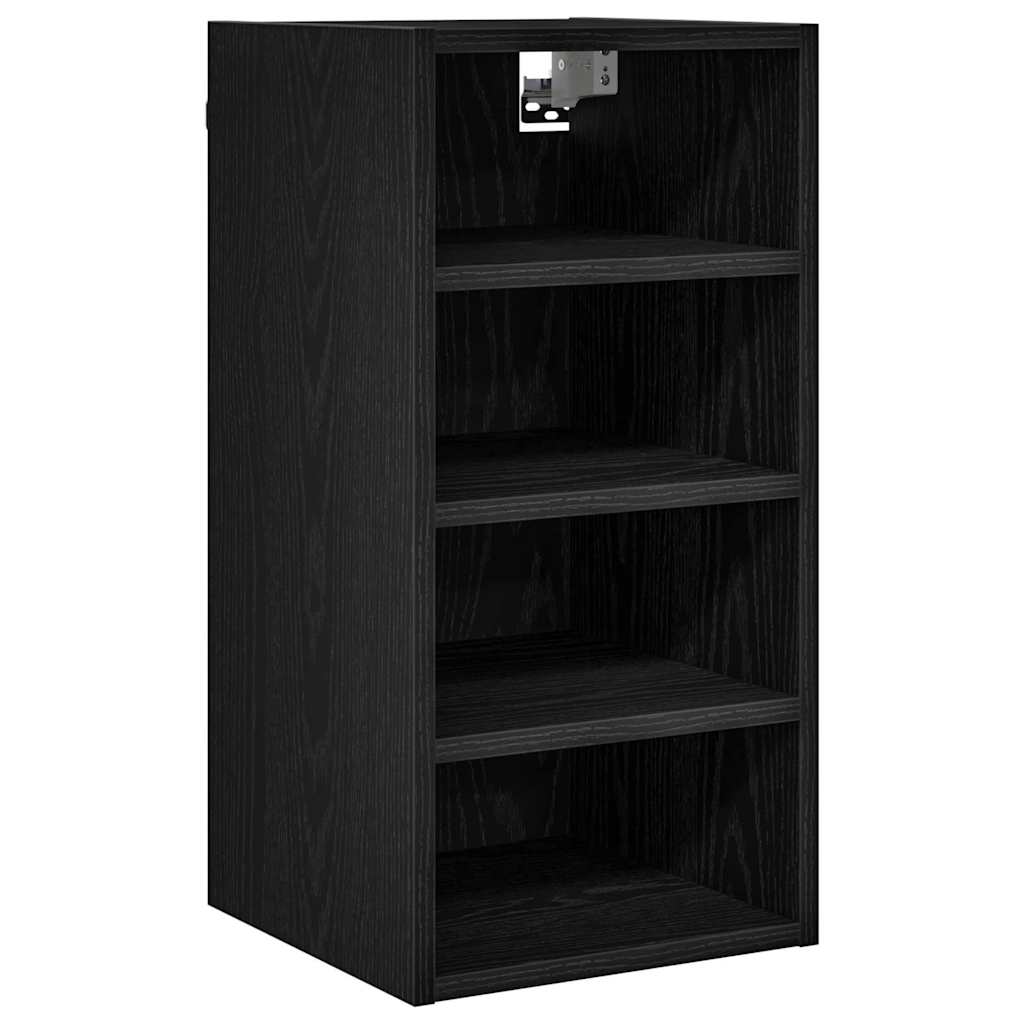 Armadio pensile Rovere nero 30 x 29,5 x 60 cm Legno multistrato | homemem39