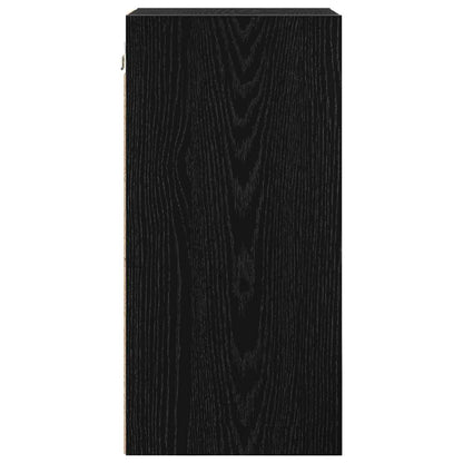 Armadio pensile Rovere nero 30 x 29,5 x 60 cm Legno multistrato | homemem39