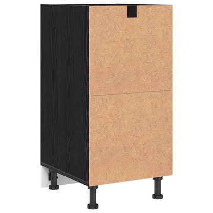 Base per Cucina con cassetto Rovere nero 40 x 44,5 x 81,5 cm | homemem39