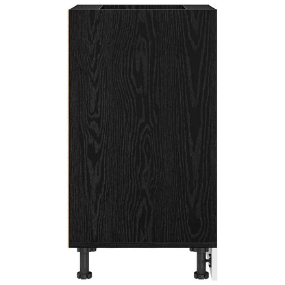 Base per Cucina con cassetto Rovere nero 40 x 44,5 x 81,5 cm | homemem39