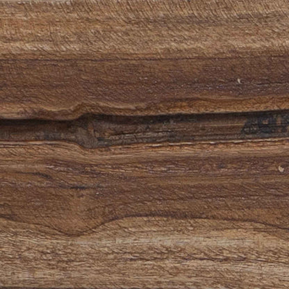 panchina Naturale 110 x 30 x 34 cm Legno di teak solido | homemem39