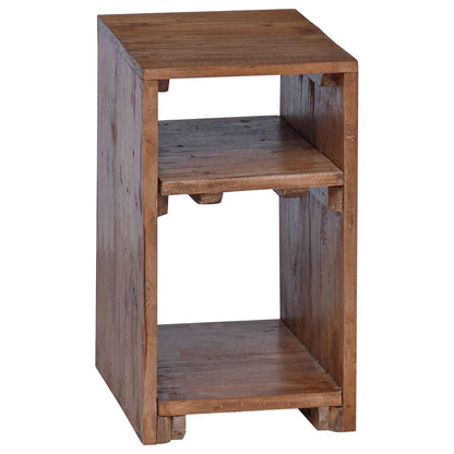 Tavolo Accent 3 pcs Marrone Legno di Mogano Massello | homemem39