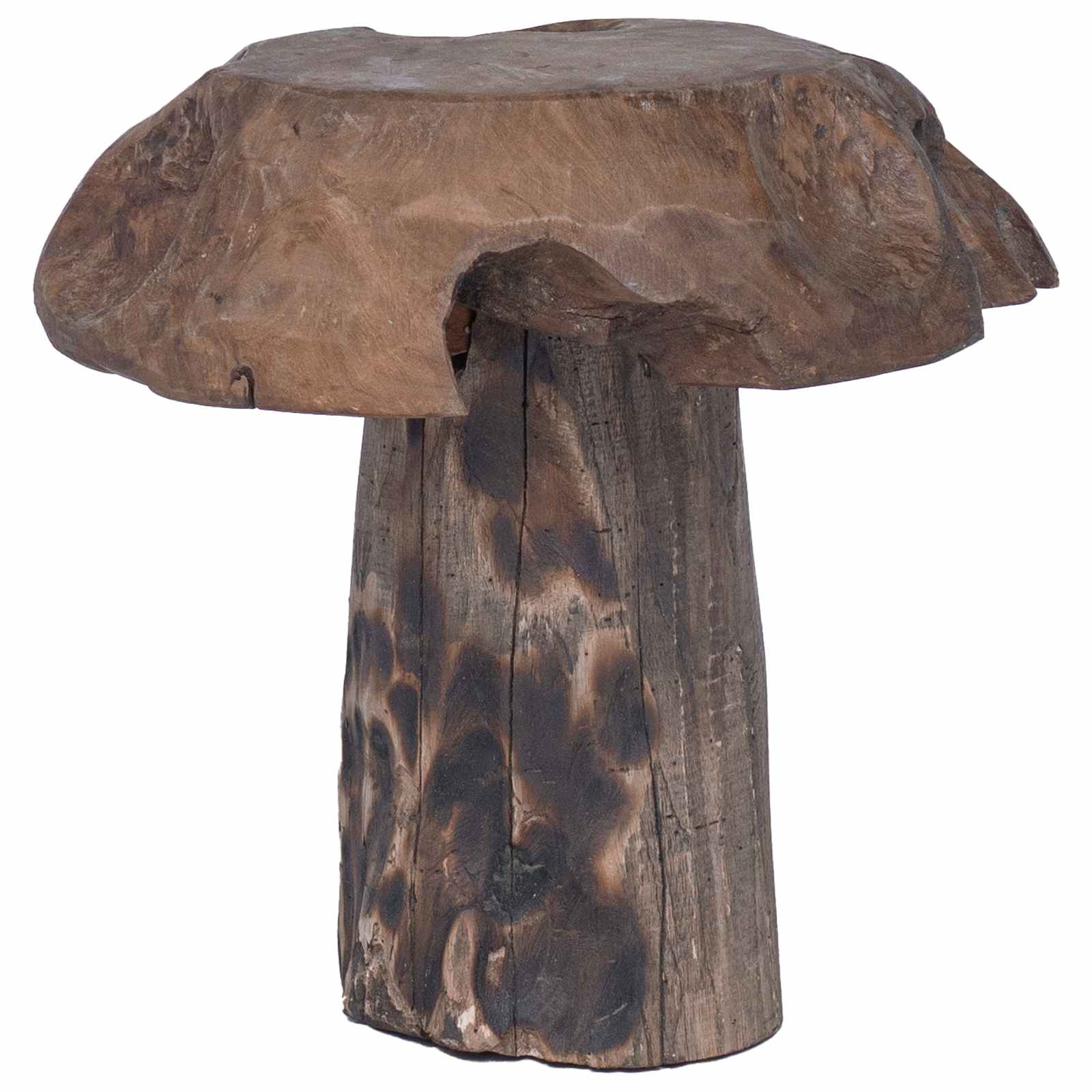 Pouf Naturale 35 x 35 x 35 cm Legno di teak solido | homemem39