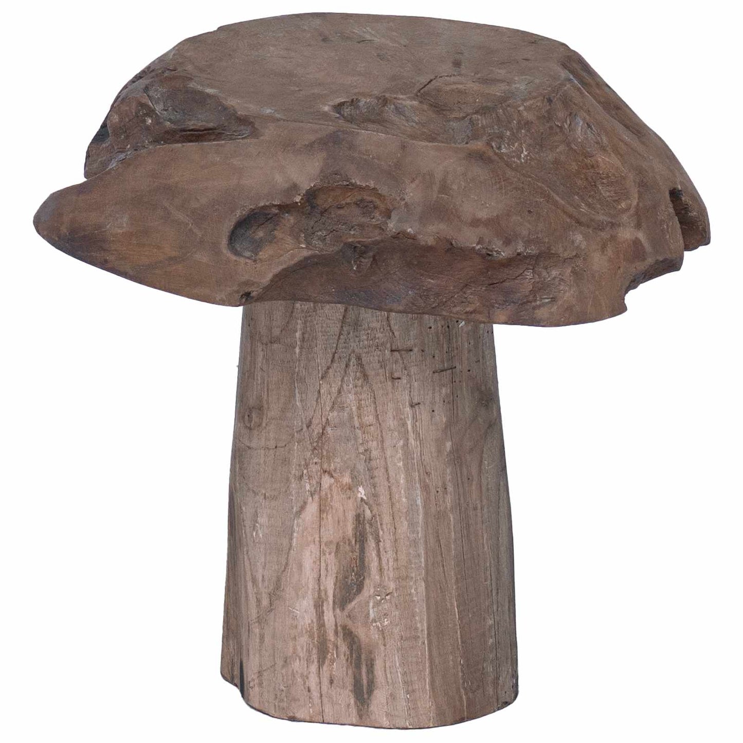 Pouf Naturale 35 x 35 x 35 cm Legno di teak solido | homemem39