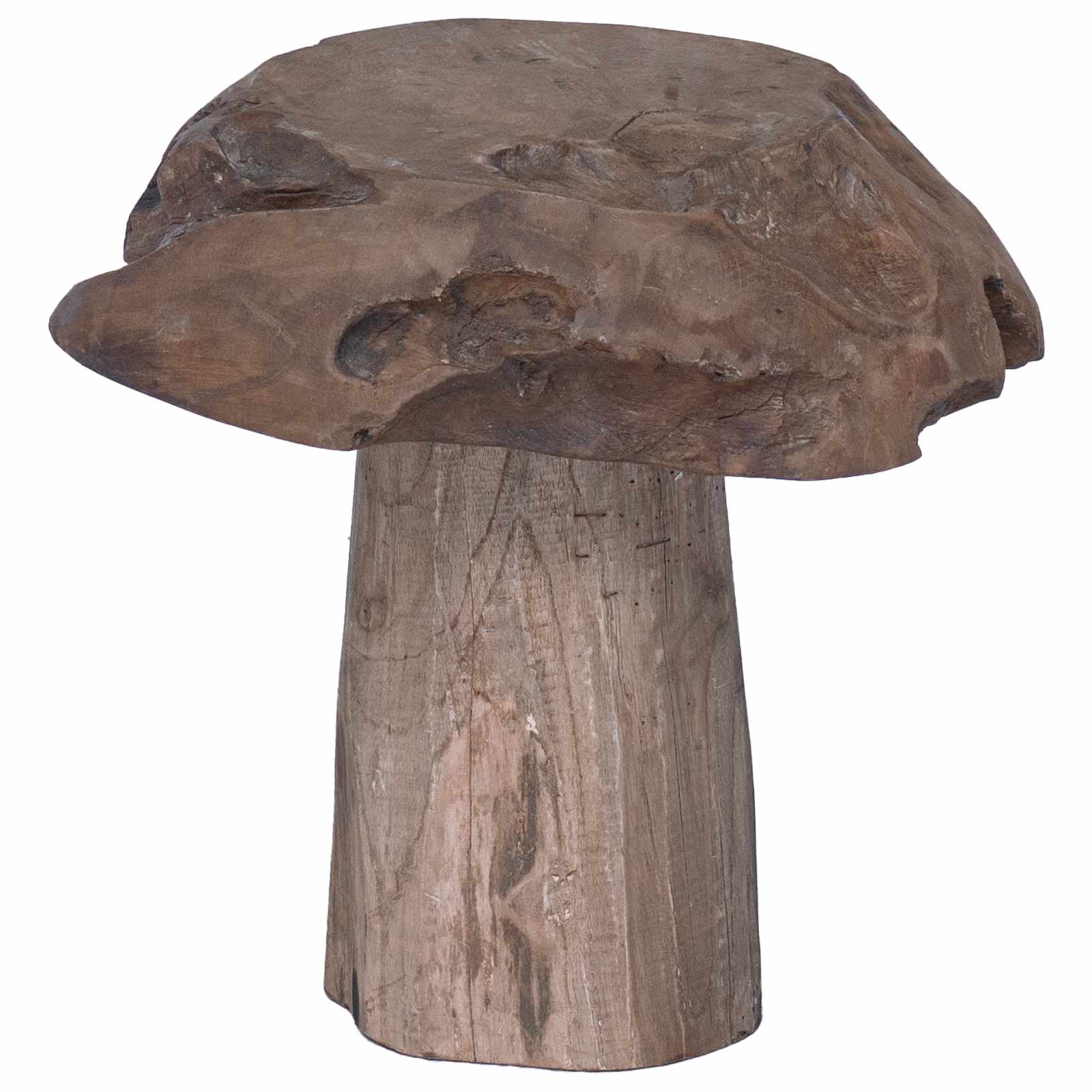 Pouf Naturale 35 x 35 x 35 cm Legno di teak solido | homemem39