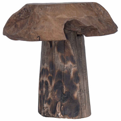 Pouf Naturale 35 x 35 x 35 cm Legno di teak solido | homemem39