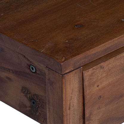 Supporto per piante Marrone 30 x 30 x 80 cm Legno di Mogano