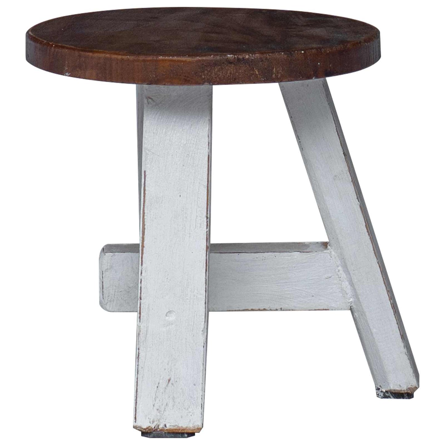 Pouf Naturale 22 x 22 x 24 cm Legno di Mogano