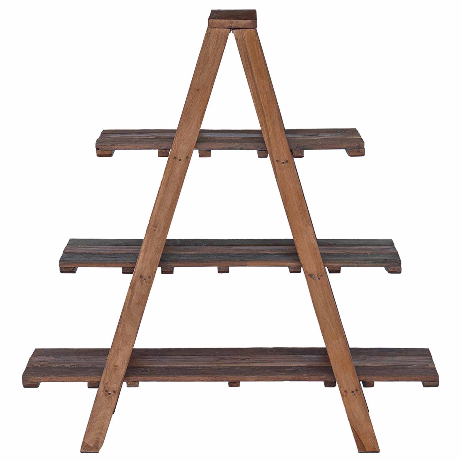Scaffale pieghevole con lo scaffale Marrone 79.5 x 35 x 112 cm | homemem39
