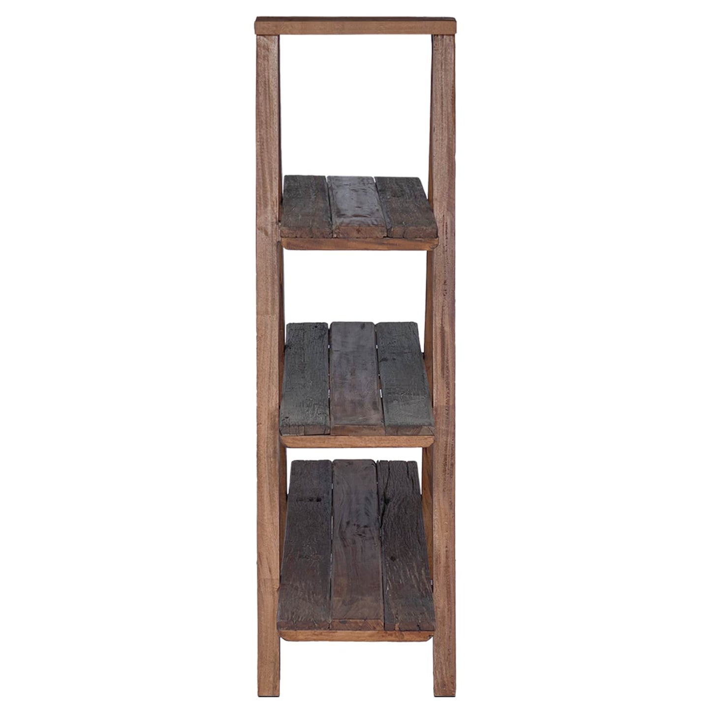 Scaffale pieghevole con lo scaffale Marrone 79.5 x 35 x 112 cm | homemem39