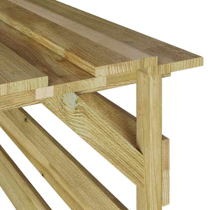 Garage per robot tagliaerba Marrone 84 x 80 x 56 cm - homemem39