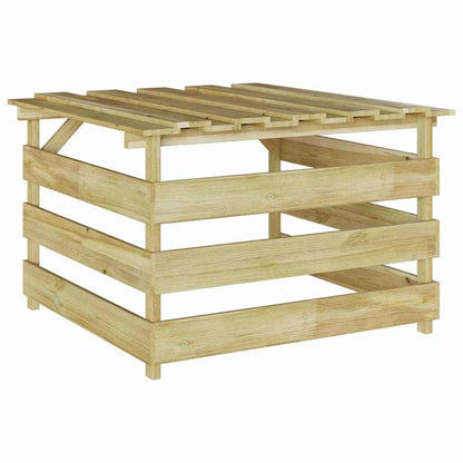 Garage per robot tagliaerba Marrone 84 x 80 x 56 cm - homemem39