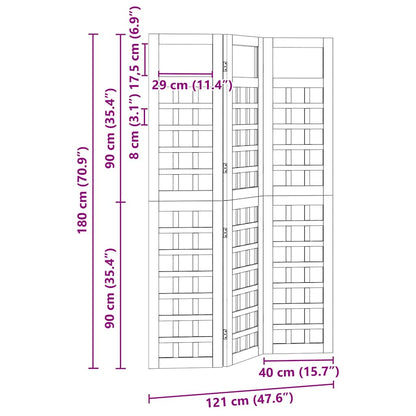 Schermo di Privacy da Esterno Marrone 120 x 180 cm - homemem39