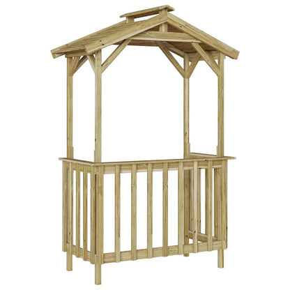 Casetta per barbecue Marrone 133.5 x 63 x 200 cm - homemem39