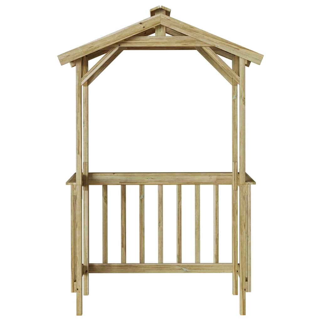 Casetta per barbecue Marrone 133.5 x 63 x 200 cm - homemem39