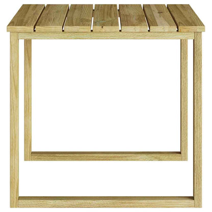 tavolo Naturale 50,5 x 50,5 x 46 cm Legno di pino impregnato