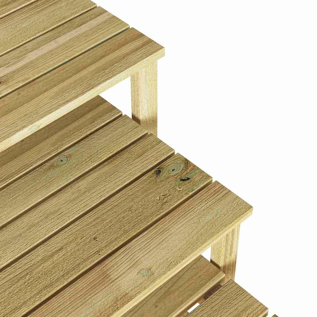 tavolo 3 pcs Naturale Legno di pino impregnato