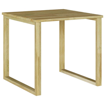 tavolo 3 pcs Naturale Legno di pino impregnato
