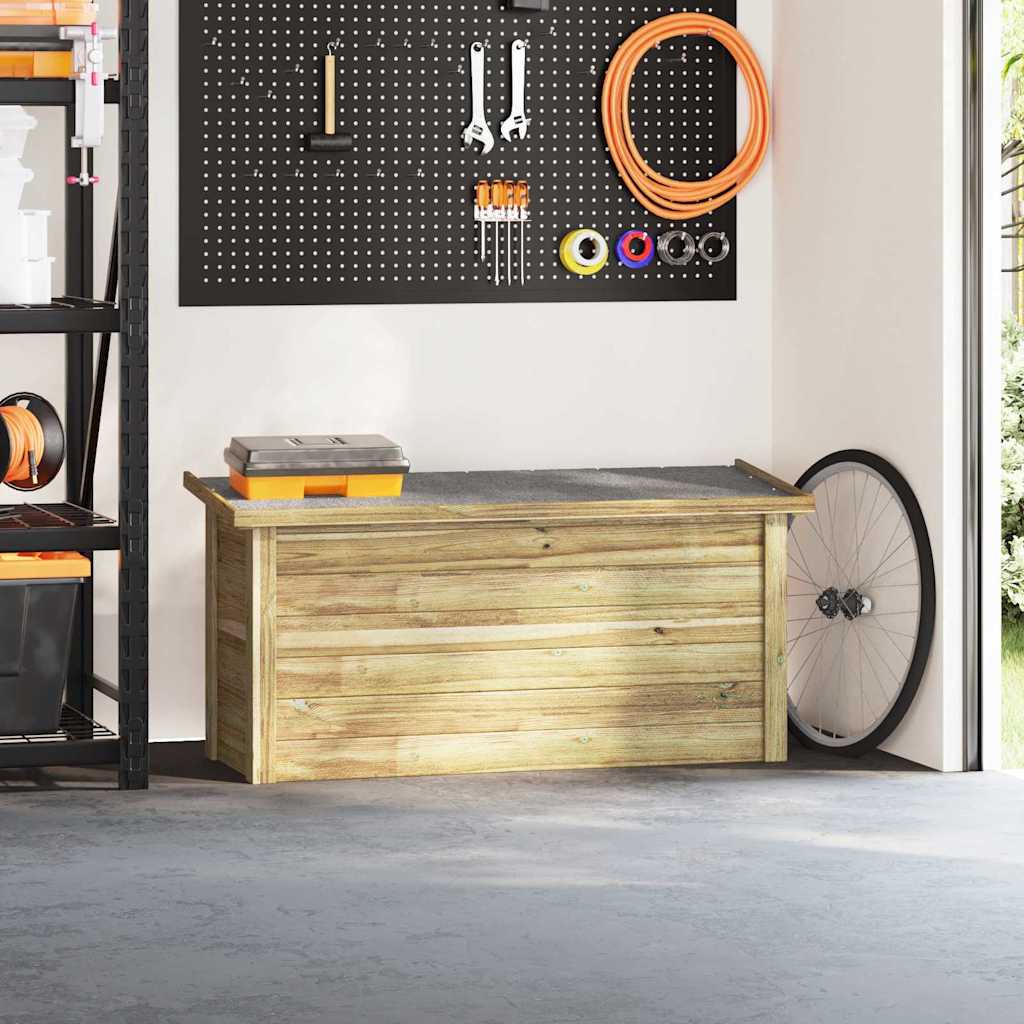 Scatola di Stoccaggio Marrone 119 x 44.5 x 58 cm - homemem39