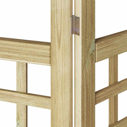 Schermo divisorio 5 pcs Marrone 200 x 180 cm - homemem39