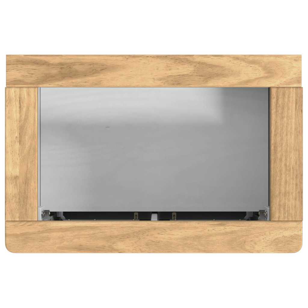 Set di mobili per il bagno con cassetto FLORO 2 pcs Bianco | homemem39