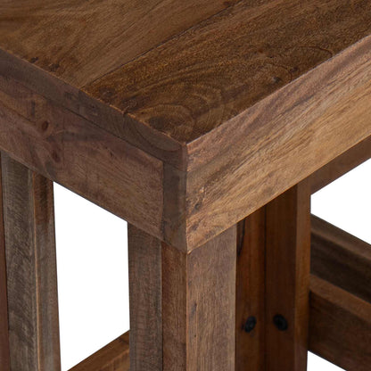 Supporto per piante 2 pcs Marrone 70 x 11 x 27 cm