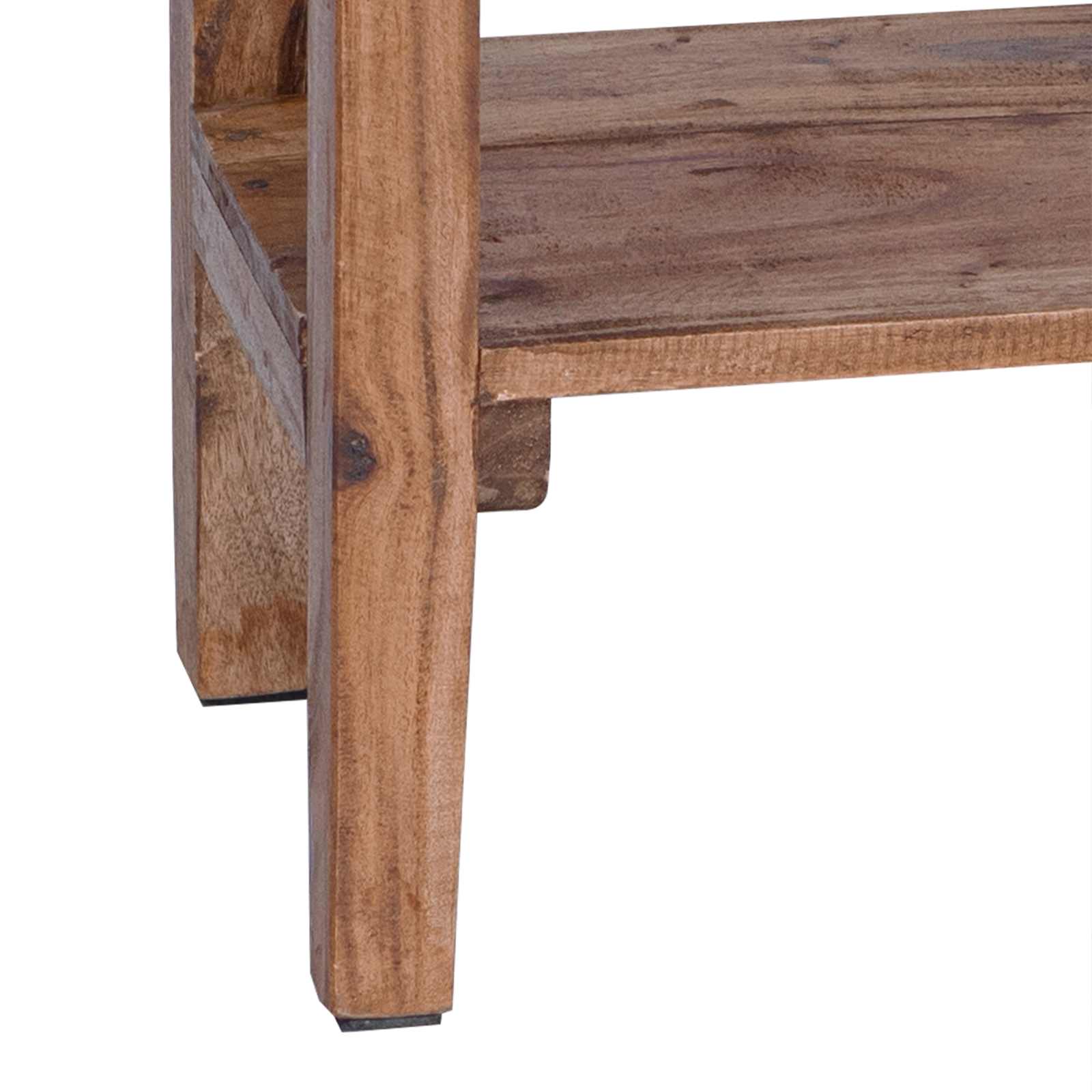 Supporto per piante Marrone 34 x 25 x 52 cm Legno di Mogano | homemem39