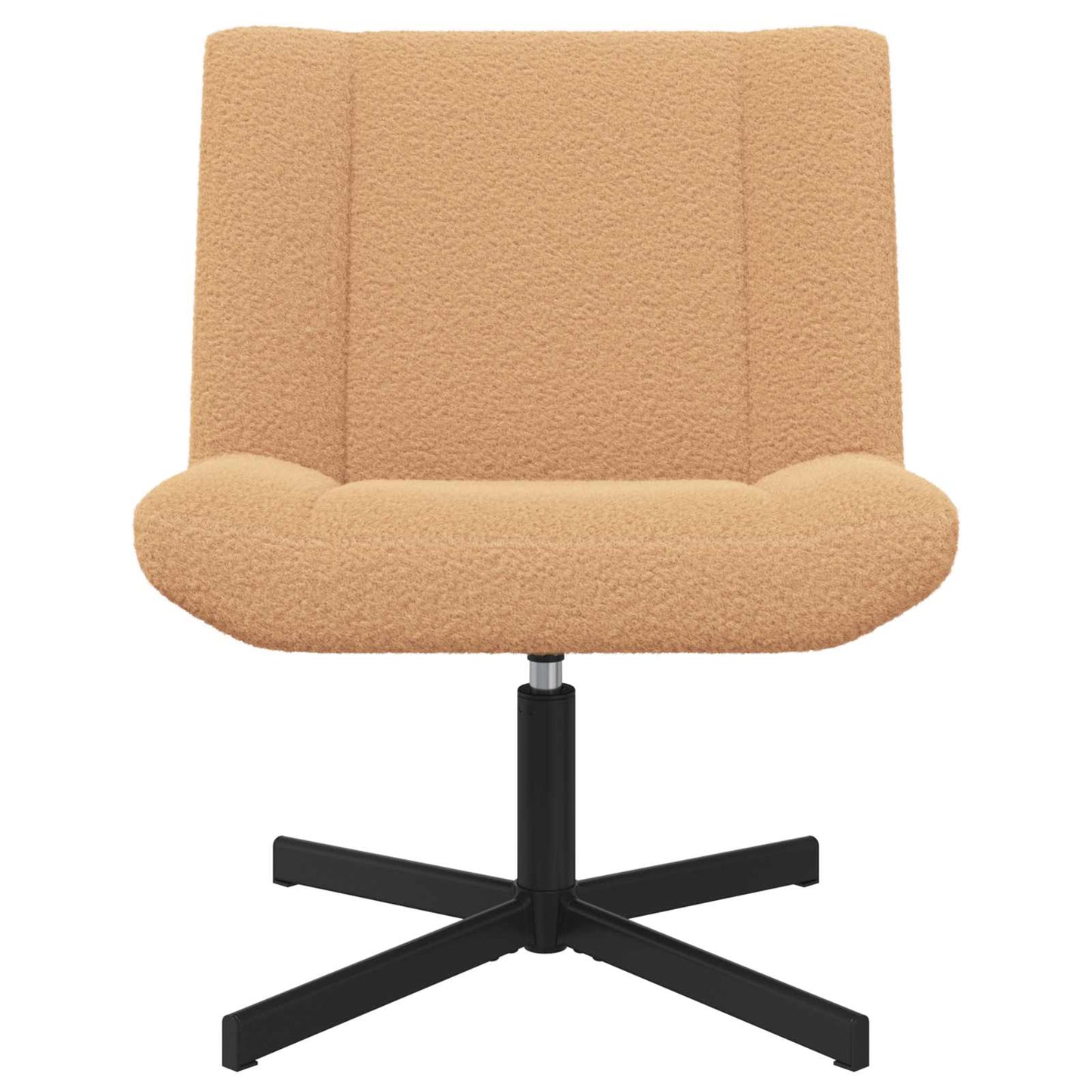 Sedia girevole Beige 63 x 75 x 76 cm Pelle di Pecora | homemem39