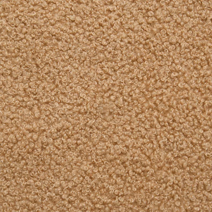 Sedia girevole Beige 63 x 75 x 76 cm Pelle di Pecora