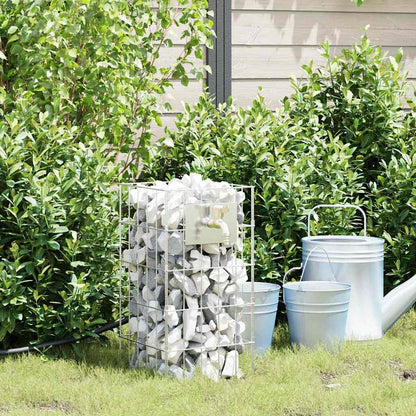 Rubinetto Gabion Argento 26 x 25 x 50 cm Acciaio inossidabile