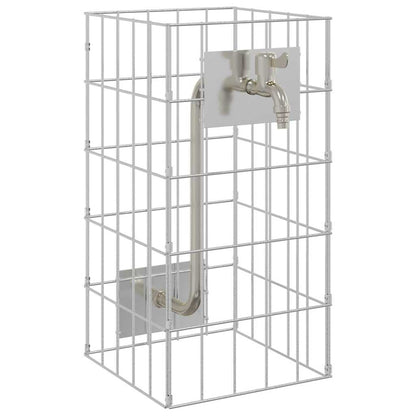 Rubinetto Gabion Argento 26 x 25 x 50 cm Acciaio inossidabile