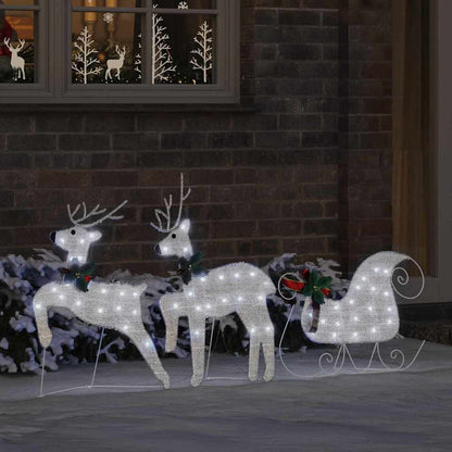 Renne LED 3 pcs Bianco Freddo Tessuto | homemem39