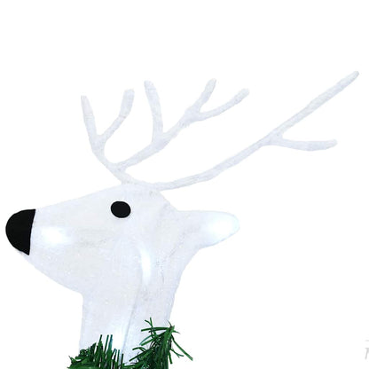 Renne LED 2 pcs Bianco Freddo Tessuto | homemem39