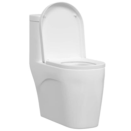 Sedile del WC Bianco 48 x 36,5 x 4,5 cm Polipropilene | homemem39